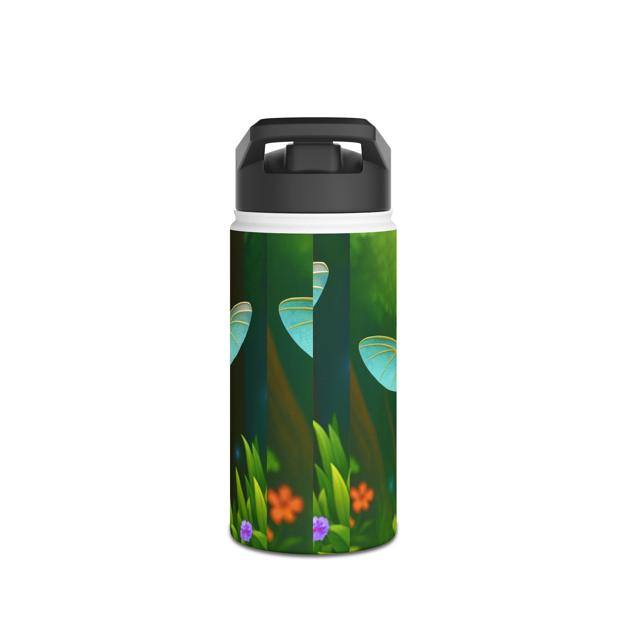 Kid's Dragonfly Water Bottle — "Zap Zoom!" Stainless Steel Adventure Bottle