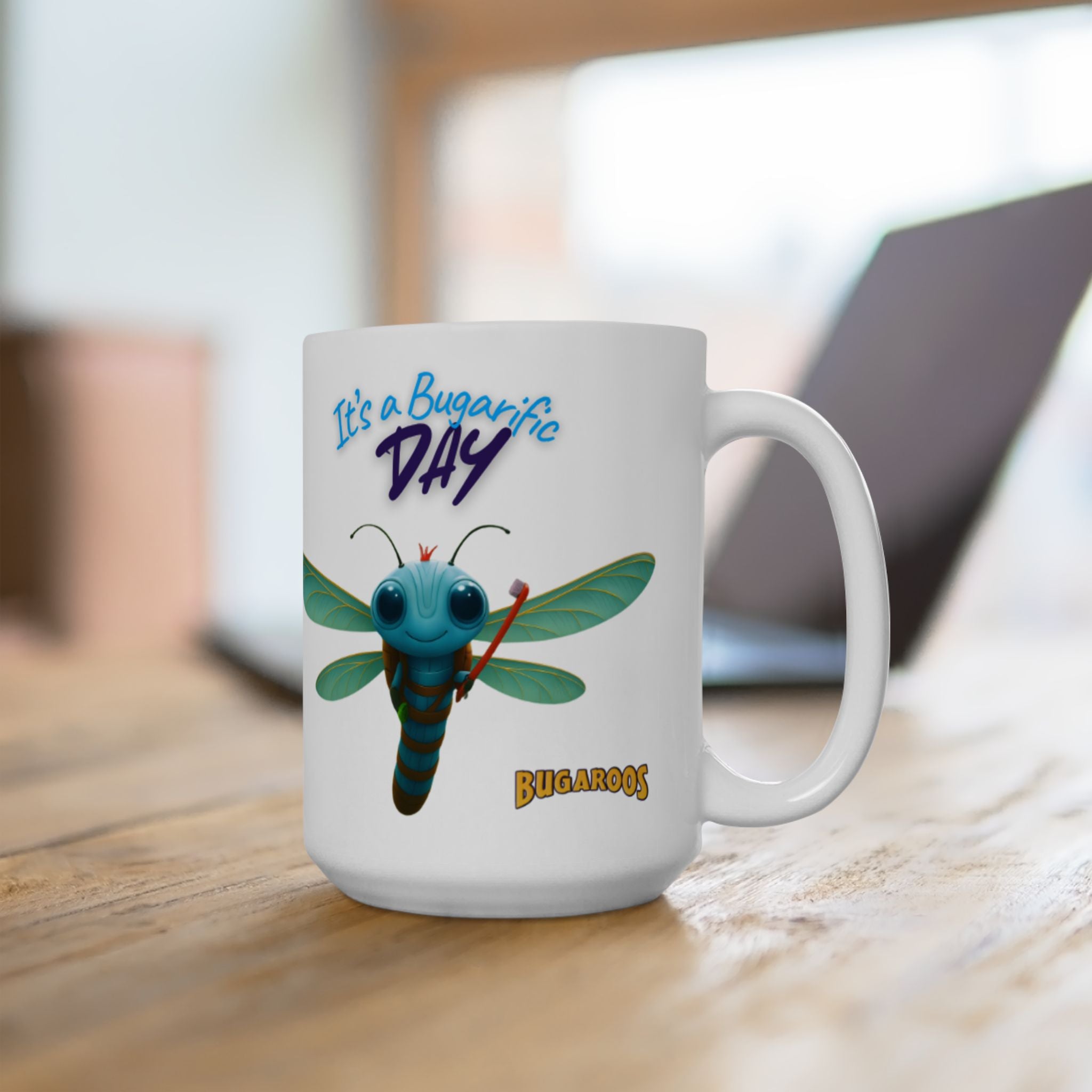 Dragonfly Ceramic Mug – Whimsical Nature Tea & Coffee Cup