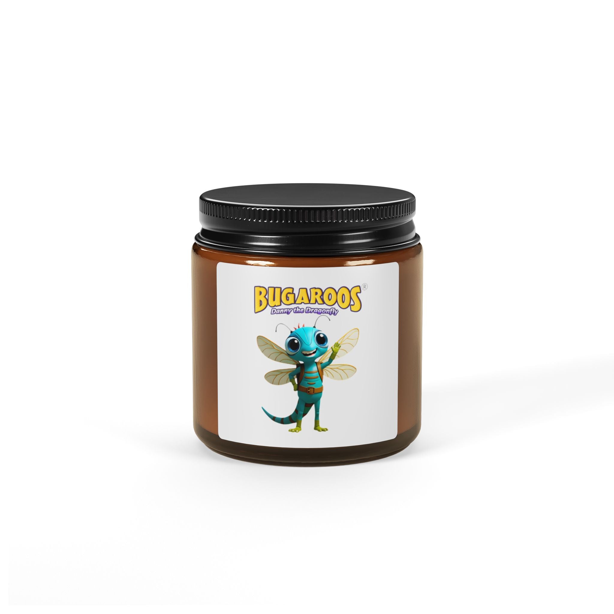 Bugaroos Scented Soy Candle — Amber Jar (Multiple Sizes)