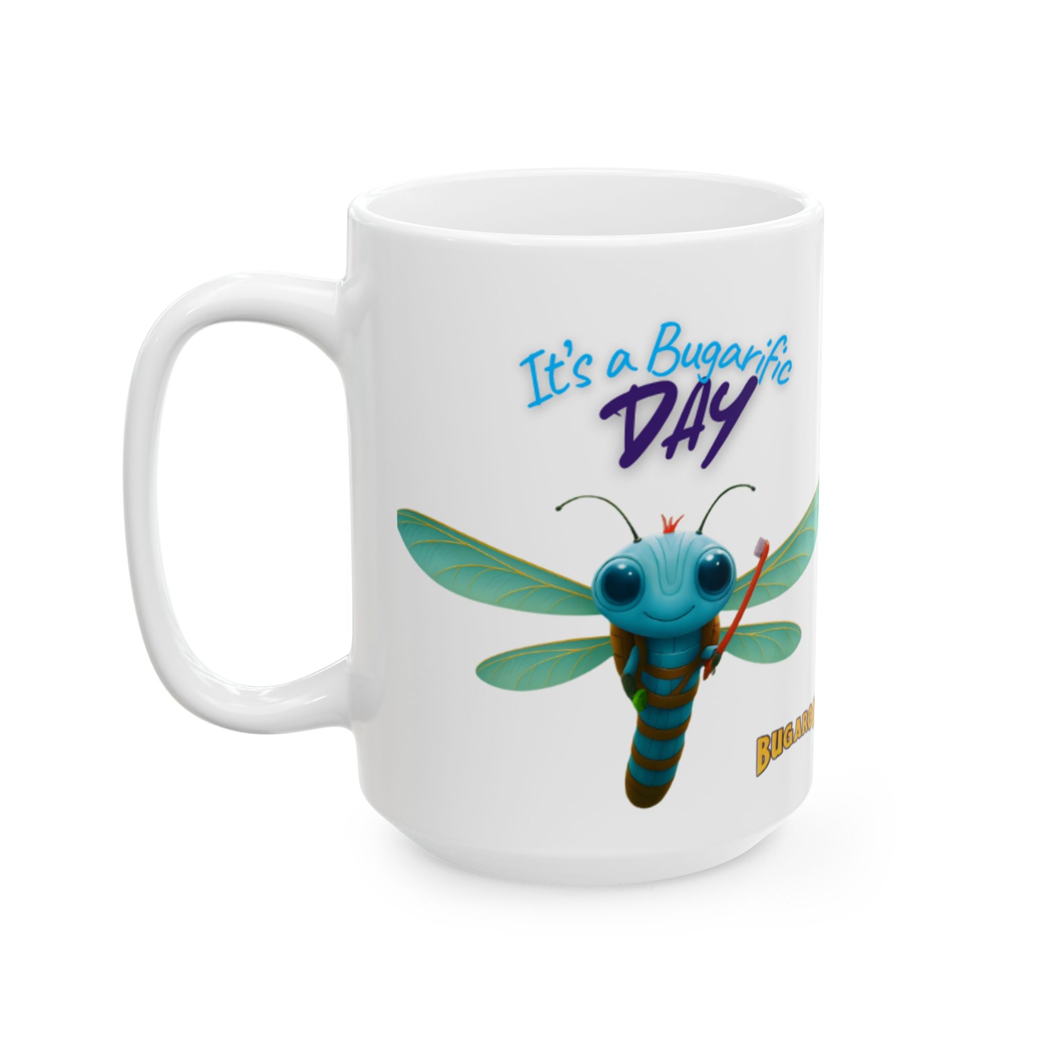 Dragonfly Ceramic Mug – Whimsical Nature Tea & Coffee Cup