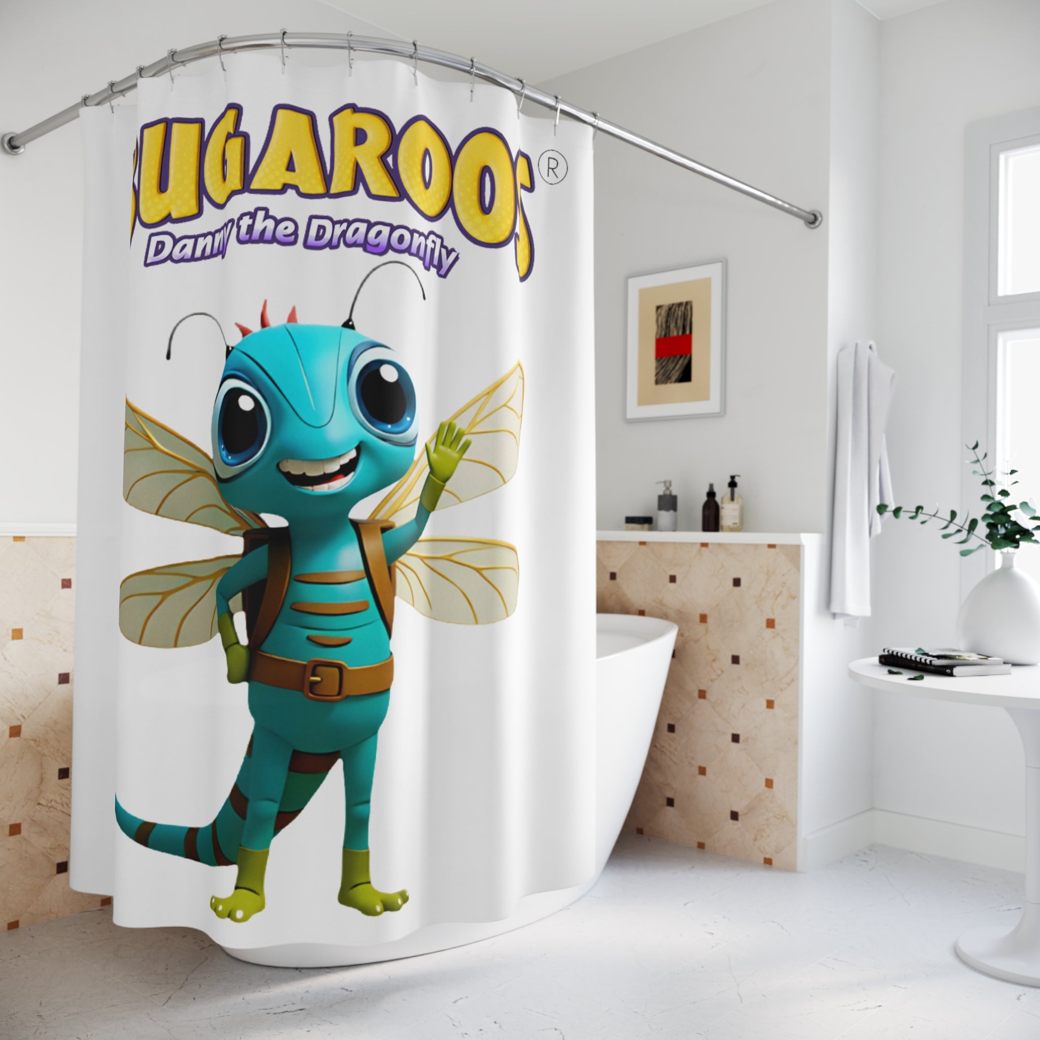 Bugaroos Shower Curtain